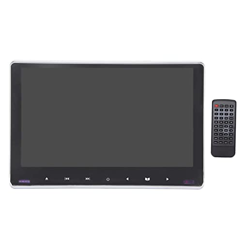 PUSOKEI Auto-Kopfstützen-Tablet - Auto-Kopfstützen-DVD-Player mit Fernbedienung, LCD-Display 1080P HD-DVD-Auto-Kopfstützen-Display, Autohalterung Multimedia-Unterhaltungsbildschirme von PUSOKEI