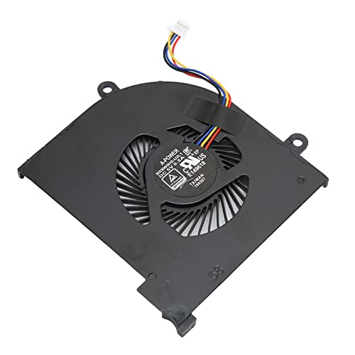 PUSOKEI CPU-GPU-Lüfter für Gs65 MS 16Q2, für 16q2-CPU-CW, für 16q2-GPU-CW, Ms-Serie, Kleiner 4-poliger CPU-GPU-Lüfter, Einfach zu Bedienen, Ersatz für Beschädigte Laptop-Teile(Zentralprozessor) PUSOKEI CPU-GPU-Lüfter für Gs65 MS 16Q2, für 16q2-CPU-CW, für 16q2-GPU-CW, Ms-Serie, Kleiner 4-poliger CPU-GPU-Lüfter, Einfach zu Bedienen, Ersatz für Beschädigte Laptop-Teile(Zentralprozessor) von PUSOKEI