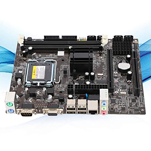 PUSOKEI Desktop-Computer-Motherboard für Intel G41M, mit Guter Kompatibilität, Desktop-Motherboard, 1600/1333 MHz-Kompatibilität, CPU-Steckplatz von PUSOKEI