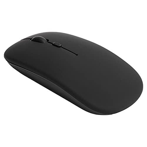 PUSOKEI Drahtlose Optische Maus, Stille Ergonomische Bluetooth 5.0-Mäuse, 3 Einstellbare DPI-Werte, Kabellose Maus Drahtlose Mäuse für Windows PC-Notebook-Tablets - Schwarz von PUSOKEI