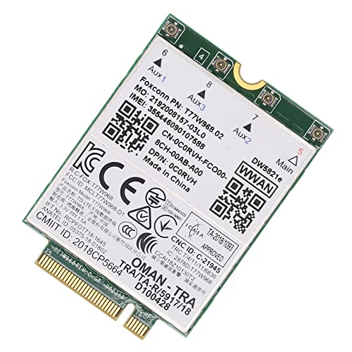 PUSOKEI Drahtlose WLAN-Karte Laptop-Netzwerkkarte Unterstützt 3G 4G 5G Schnelle Übertragung, für Desktop-/PC-Spiele, für PCI Express M.2-Spezifikation 3042 Typ Key.B-Steckplatz-kompatibles Gerät von PUSOKEI