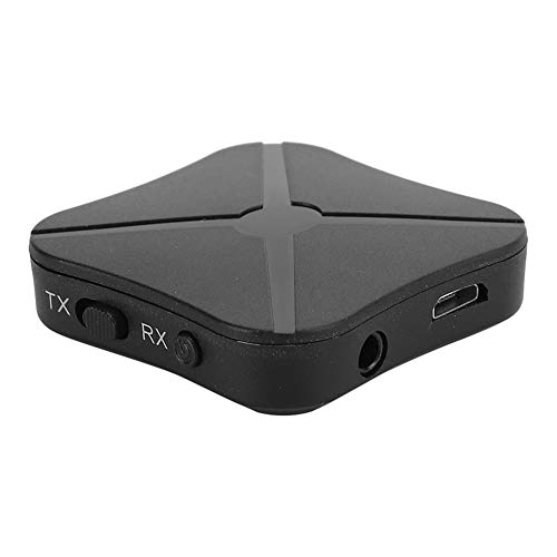 PUSOKEI Drahtloser Bluetooth-Audio-Sender-Empfänger, 3,5 mm 2-in-1-Hifi-Musikadapter, Stereo-Sound-Musikadapter für Computer Laptop Headset Smartphone MP3-Player von PUSOKEI