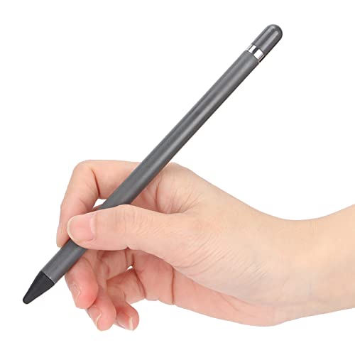 PUSOKEI Hochempfindliche Stylus Stifte für Kapazitive Touchscreens,Sanft Leise Silikonspitze,Kratzerfester Bunter Stylus Touchscreen Stift für Telefon Tablets,Kein Aufladen Erforderlich(grau) von PUSOKEI