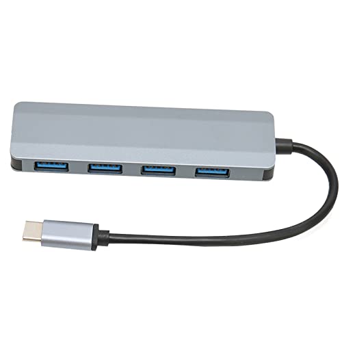 PUSOKEI Hub, 4-Port-USB-3.0-Adapter, Tragbarer -Splitter, Ultraflacher USB-Daten-Hub, für OS X Pro, für Note 10, für S10, für S9, für, für von PUSOKEI