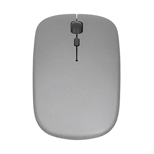 PUSOKEI Kabellose Maus für Laptop, Wiederaufladbare Schlanke Silent-Maus, mit USB-Empfänger, 1600 DPI, Optische Positionierung, für Laptop PC Notebook von PUSOKEI