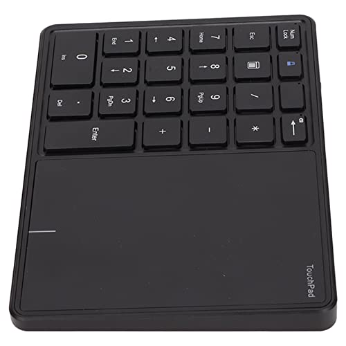 PUSOKEI Kabelloser Ziffernblock, 22 Tasten, 2,4 G, Tragbare Tastatur, Finanzbuchhaltung, USB, Externe, Schmale -Tastatur, für Laptop, Notebook, Desktop, für Win, für IOS, für von PUSOKEI