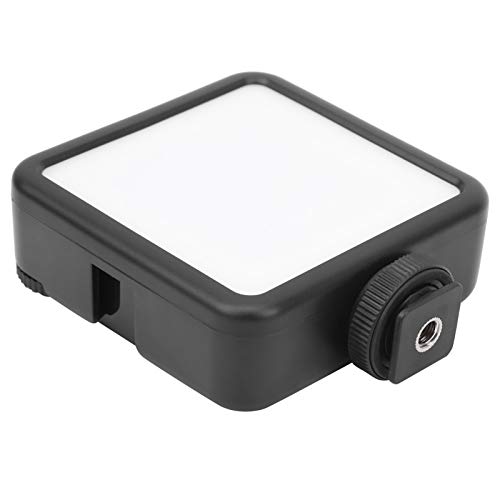 PUSOKEI LED-Videoleuchte, Tragbare Kleine -LED-Füllleuchte, 3200~5600K ± 200K Zweifarbig Dimmbar, Eingebauter 3000-mAh-Akku mit Großer Kapazität für Fotografie/Live/ von PUSOKEI