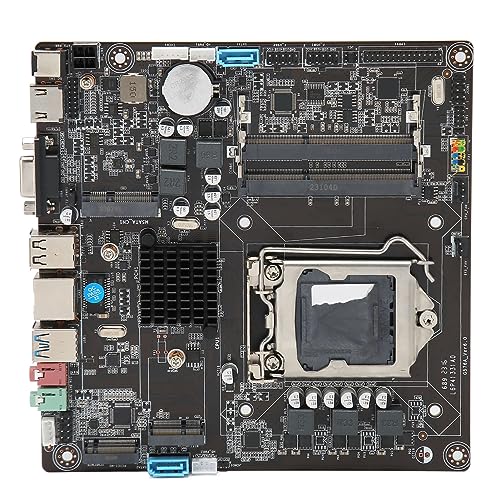 PUSOKEI LGA 1150 Slot H81 ITX Motherboard, Dual Channel DDR3 Unterstützung für Core I3 I5 I7 4. 5. Generation CPU, All in One PC PUSOKEI LGA 1150 Slot H81 ITX Motherboard, Dual Channel DDR3 Unterstützung für Core I3 I5 I7 4. 5. Generation CPU, All in One PC von PUSOKEI