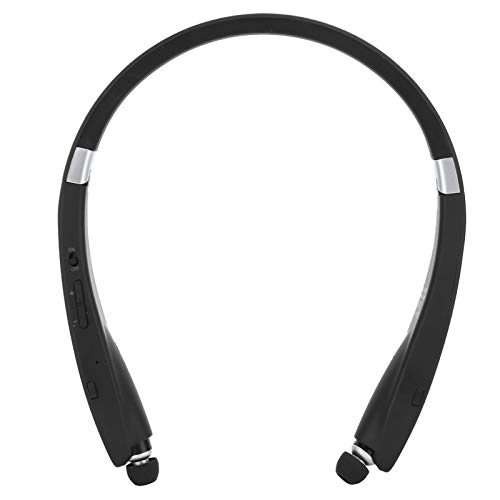 PUSOKEI Nackenbügel-Kopfhörer - Drahtloser Stereo-Bluetooth-Kopfhörer mit Einziehbaren Ohrhörern mit Sprachwahlfunktion PUSOKEI Nackenbügel-Kopfhörer - Drahtloser Stereo-Bluetooth-Kopfhörer mit Einziehbaren Ohrhörern mit Sprachwahlfunktion von PUSOKEI