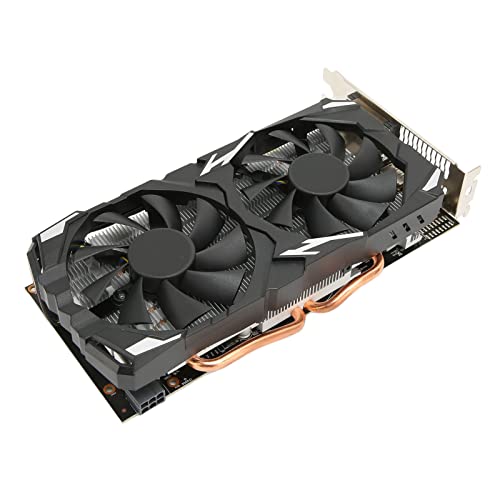 PUSOKEI RX 580-Grafikkarte für Gaming-PC, 8 GB GDDR5-Speicher, Computer-Grafikkarten, Unterstützt 8K 16 PCI Express 3.0 2 Lüfter Computer-PC-Gaming-Grafikkarte 1284/7000 MHz 8 G 256 Bit GDDR5 von PUSOKEI