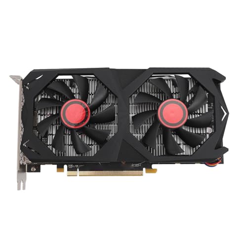 PUSOKEI RX580 8 GB GDDR5 Grafikkarte, Effizientes Leises Gaming für Computer mit Hoher Haltbarkeit, Einfache Installation, Hervorragende Leistung, Unterstützung für Win 10 von PUSOKEI