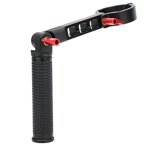 PUSOKEI Sling Handle Grip for Zhiyun, CNC Metal Adjustable Angle Stabilizer Sling Handle Grip Accessory for Zhiyun Crane 2s for /Microphone, with 1/4 inch Screw Hole,(Black) von PUSOKEI