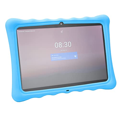 PUSOKEI Tablet mit 10,1 Zoll IPS HD Bildschirm, 2 GB RAM, 32 GB ROM, Vorinstallierte Apps, Kindersicherung, für10, IWAWA Kid System (Blau) von PUSOKEI