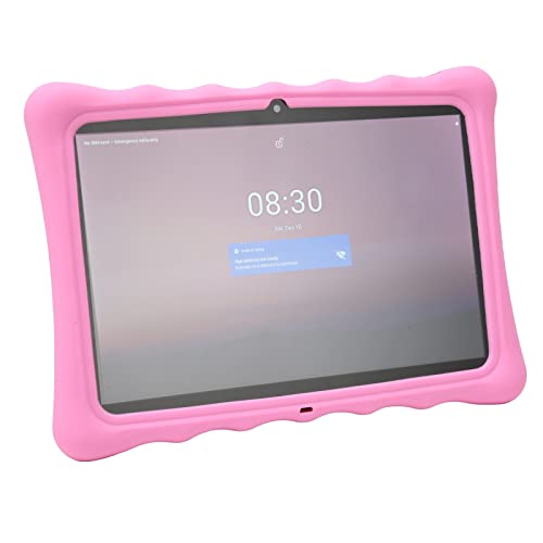 PUSOKEI Tablet mit 10,1 Zoll IPS HD Bildschirm, 2 GB RAM, 32 GB ROM, Vorinstallierte Apps, Kindersicherung, für10, IWAWA Kid System (Rosa) von PUSOKEI