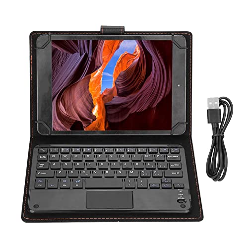 PUSOKEI -Touchpad-Tastatur mit Großem Akku und Schutzhülle für 7/8-Zoll-Tablet-PC, Geeignet für, IOS, Systeme von PUSOKEI