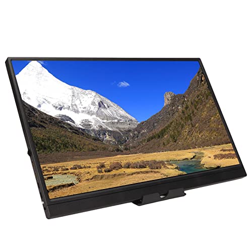 PUSOKEI Tragbarer 17,3-Zoll- 1080P HDR IPS-Display, Plug-and-Play, Zwei Lautsprecher, Leicht, Kompatibel mit Laptop-PC-Smartphone fürfür PS4 für Switch (Weiß) von PUSOKEI