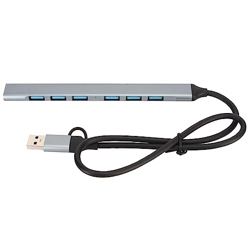 USB 3.0 Splitter Typ C Dockingstation mit Mehreren Anschlüssen, USB Hub Laufwerk, Kostenloser USB Expander von PUSOKEI