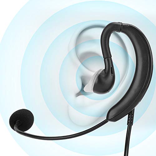 PUSOKEI USB-Ohrhörer-Headset, Stereo-HiFi-Sound-Kopfhörer, Computer-Notebook-Kopfhörer mit Mikrofonunterstützung EIN-Tasten-Stummschaltung für Skype/QQ/MSN von PUSOKEI
