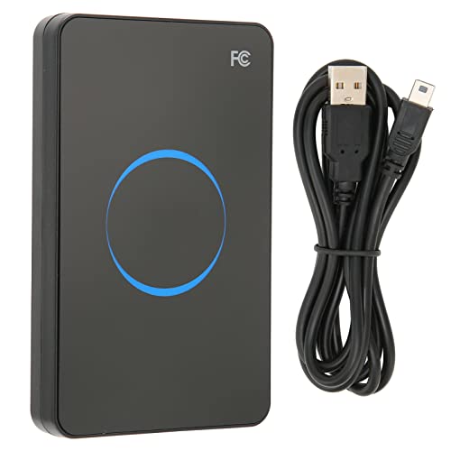 PUSOKEI USB Smart Card Reader ID Card TK4001 EM4100 Reader NFC Reader mit LED-Anzeige/Summer, für Win XPWin CEWin 7Win 10 ür LIUNX ür Vista ür Android von PUSOKEI