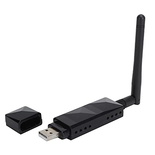 PUSOKEI USB WiFi Adapter für PC, Wireless Network Adapter mit 2DBI Antenne, Laptop/Desktop/TV Wireless Netcard für Win XP/7/8/10 - für BlackBerry System/Linux/Kali/Ubuntu von PUSOKEI