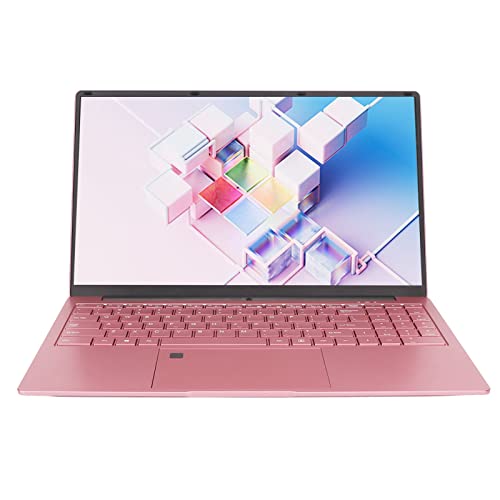 PUSOKEI Ultradünner Laptop, 15,6 Zoll IPS HD Bildschirm, Quad Core CPU mit 2,9 GHz, 16 GB RAM, 512 GB ROM, Heim Laptop, HDMI, Webcam, 2,4 G/5 G WiFi, BT, Windows 11 von PUSOKEI