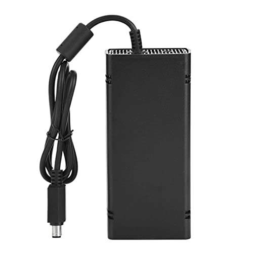 PUSOKEI Universelles Netzteil für Xbox 360 Slim, 135 W Kurzschlussschutz Universelles Netzteil Brick Charger Netzteilkabel für Xbox 360 Slim(EU) von PUSOKEI