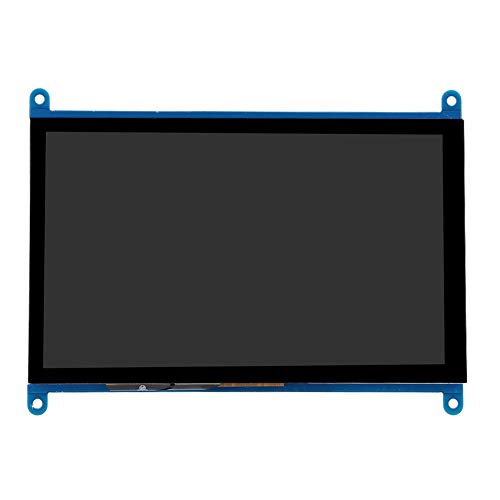PUSOKEI für Raspberry Pi 4 Touchscreen, 7Bildschirm mit HD IPS 1024 × 600 Auflösung, Display mit IPS178 ° Vollbetrachtungswinkel von PUSOKEI