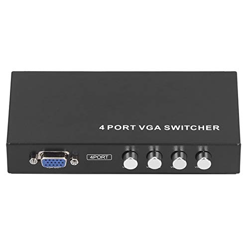 Port VGA Switcher 4-in-1-out Video-Audio-Switcher-Box SVGA--Auswahlbox für LCD-PC-TV-, Set-Top-Boxen, Notebooks, Projektoren, Computer Port VGA Switcher 4-in-1-out Video-Audio-Switcher-Box SVGA--Auswahlbox für LCD-PC-TV-, Set-Top-Boxen, Notebooks, Projektoren, Computer von PUSOKEI