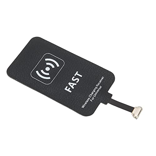 Qi Empfänger Micro USB, 5V 2A 10W Wireless Charging Receiver, Qi Wireless Charger Receiver Chip, Faltbarer Stecker, für Micro USB Reverse Interface Phone von PUSOKEI