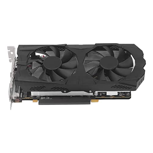 RX580 Computer Grafikkarte, 8 GB DDR5 256Bit 2048SP AMD Grafikkarte für PC Gaming, Unterstützt DirectX 12, PCIE 3.0 Gaming Grafikkarte mit Zwei Lüftern, HDMI/DVI/DP Schnittstelle von PUSOKEI