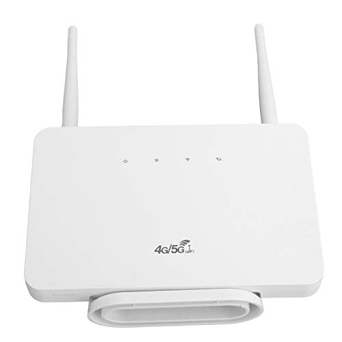Smart WiFi Router 150 Mbit/s Mobiler WLAN-Router für zu Hause/im Büro mit SIM-Kartensteckplatz Unterstützung Home Office Mobiler WLAN-Router Unterstützung 32 Benutzer für Windows(Weiß) von PUSOKEI