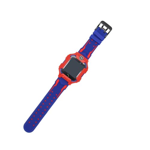 Smartwatch für Kinder von 4 Bis 12 Jahren, 2G GSM wasserdichte Handy Smartwatch mit Spielekamera, Videorecorder, Touchscreen, Klassenzimmermodus, SOS Alarm (Rot) von PUSOKEI