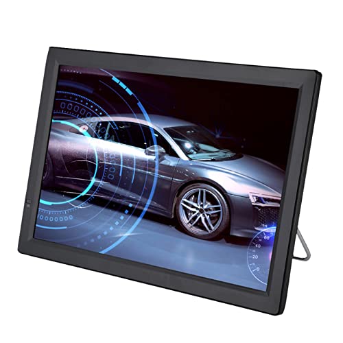 Tragbarer 14 Zoll Fernseher, 1080P HD TFT LED Auto Digitalfernseher, ATV/UHF/VHF LCD Display mit Digitalem TV Tuner, Unterstützt TV Programmaufzeichnung, mit AV, USB, VGA von PUSOKEI
