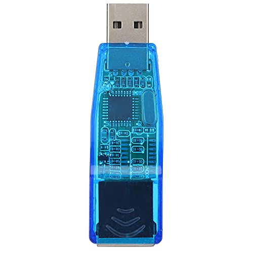 USB-Ethernet-Adapter, 10/100 Mbit/s Gigabit-LAN-Netzwerkadapter, Plug and Play, Geeignet für Windows ME/2000/XP/Vista von PUSOKEI