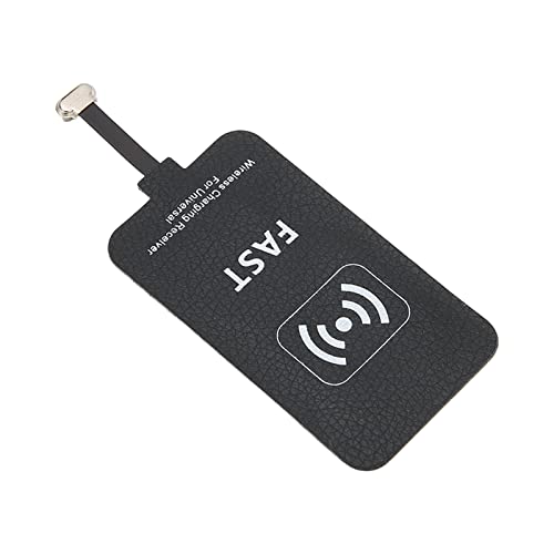 Wireless-Ladeempfänger, 5V 2A 10W Wireless-Qi-Ladegerät-Adapter, Micro-USB-Handy-Lade-Empfängermodul für Micro USB Reverse Interface Telefon von PUSOKEI