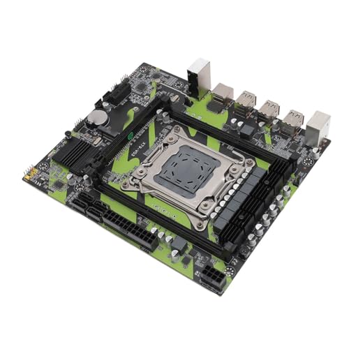 X79 VG3-Motherboard, Speicherunterstützung mit Großer Kapazität, Stabile Stromversorgung, Bis zu 4 GB S, Flexible Erweiterungsschnittstelle, LGA 2011-Gaming-Motherboard für von PUSOKEI