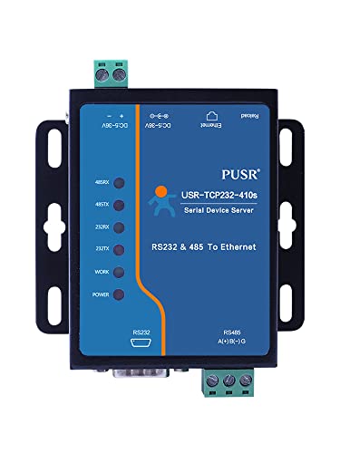 PUSR RS232 RS485 Modbus RTU zu Modbus TCP Gateway Seriell zu Ethernet Konverter USR-TCP232-410s von PUSR