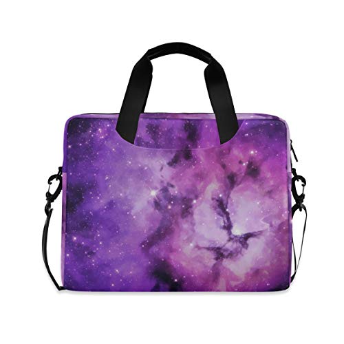 PUXUQU Galaxis Weltraum Star Universum Laptoptasche 15.6 Zoll Laptop Tasche Aktentasche Hülle Notebooktasche Handtasche Schulter Tasche für Uni Arbeit Business von PUXUQU