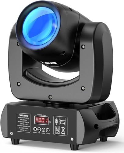 100W Moving Head Beam mit 18 Prisma 11/13CH DMX RGBW LED Pinspot Lichteffekt für DJ Disco Partylicht Club Bar Bühnenbeleuchtung von PUZILOZA