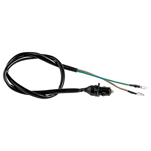 PW Bremslichtschalter vorn, Automatik, Kippschalter, Druckknopf, Schwarz von PW