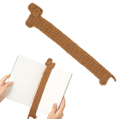 Dackel Lesezeichen, Lesezeichen, Braun Handgemachte Lesezeichen HäKeln, Kreative Dackel Geschenke, Lustiges LesezubehöR, Lesezeichen Personalisiert für Lehrer, SchüLer, Bbuchliebhaber Dackel Lesezeichen, Lesezeichen, Braun Handgemachte Lesezeichen HäKeln, Kreative Dackel Geschenke, Lustiges LesezubehöR, Lesezeichen Personalisiert für Lehrer, SchüLer, Bbuchliebhaber von PWCTNT