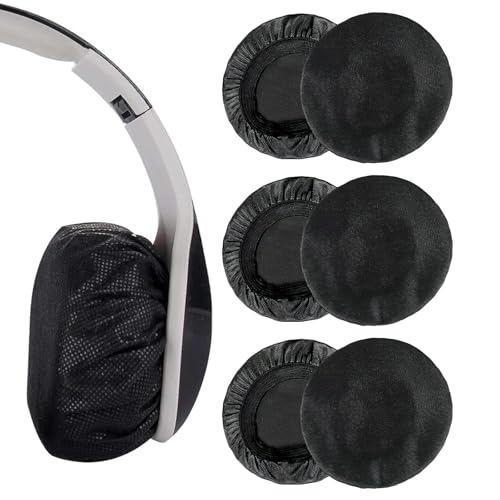 Kopfhörer Ohrpolster, Gehörschutz, 6 Stück Durchmesser 9CM (3.54 Zoll) Dehnbare Ohrschützer, Weich und bequem für Schützen Sie Das Headset, für Die Meisten Kopfhörer Polster Kopfhörer Ohrpolster, Gehörschutz, 6 Stück Durchmesser 9CM (3.54 Zoll) Dehnbare Ohrschützer, Weich und bequem für Schützen Sie Das Headset, für Die Meisten Kopfhörer Polster von PWCTNT