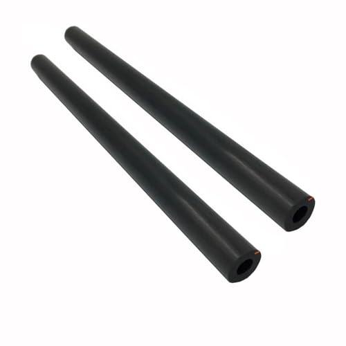 Kohlefaserrohr, 4 Stück Kohlefaserrohre, 2 mm bis 10 mm, 3 K, Hohlrohr, Kohlefaserrohr, 50 cm, for Drachenmodelle, RC-Modellflugzeuge, DIY-Quadcopter(4mmX2mm) von PXAMORTEL