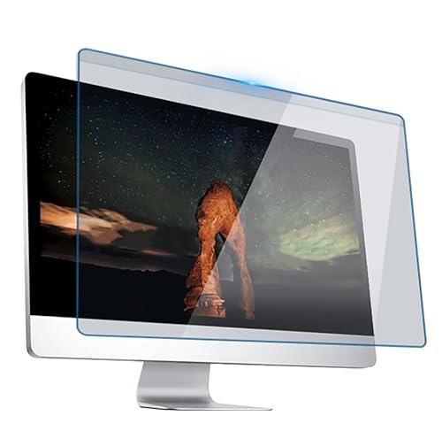 PXAMORTEL Computer Sichtschutzfilter, 12,5-27 Zoll Monitor-Augenschutz-Displayschutzfolie, Acryl-Computermonitor-Panel, abnehmbar, Augenschutz, waschbar, wiederverwendbar(19.5" 16:9 445 * 260mm) von PXAMORTEL
