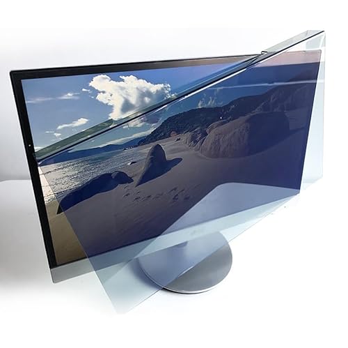 PXAMORTEL Computer Sichtschutzfilter, 12-27 Zoll Acryl-Computer, hängende Augenschutzfolie, Display, Augenschutz, reduziert die Belastung der Augen(24 in 16:9 547 * 320mm) von PXAMORTEL