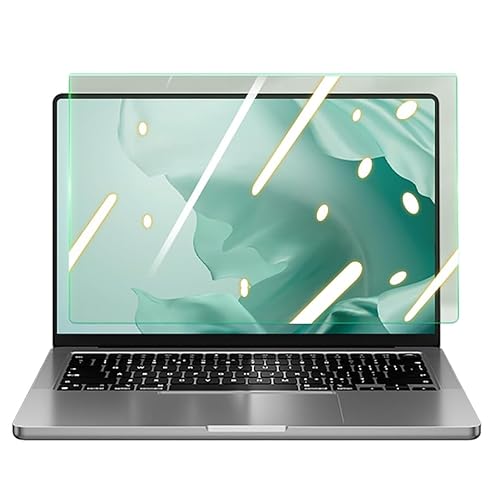 PXAMORTEL Computer Sichtschutzfilter, Acryl, hängender Augenschutz, grüne Lichtfolie, geeignet for 11,6-15,6-Zoll-Laptop-Monitor-Displayschutz(15.6" 360 * 228mm) von PXAMORTEL