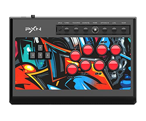 PC Arcade Stick PXN X8 USB Arcade Stick Kämpfe Joystick Spiel Feld für Windows PC, PS3 / PS4, Switch, Android von PXN