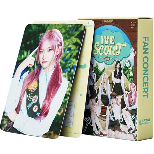 IVE Photocards K-POP IVE 3rd Fan Concert Album Photo Cards 55 PCS IVE Scout 2025 Greeting Cards IVE Merch Wonyoung Photocards IVE Photocards K-POP IVE 3rd Fan Concert Album Photo Cards 55 PCS IVE Scout 2025 Greeting Cards IVE Merch Wonyoung Photocards von PYAJUU