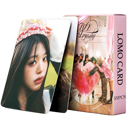 PYAJUU KPOP IVE Photocards Empathy Album Photocards Attitude Photocards 2025 Fan Club DIVE INTO IVE Photo Cards Wonyoung Fotokarten Geschenk für Fans (EMPATHY) von PYAJUU