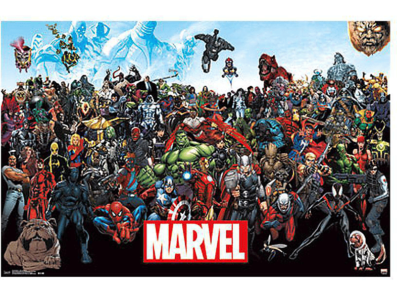 PYRAMID INTERNATIONAL Marvel Poster Line Up 15 Großformatige von PYRAMID INTERNATIONAL